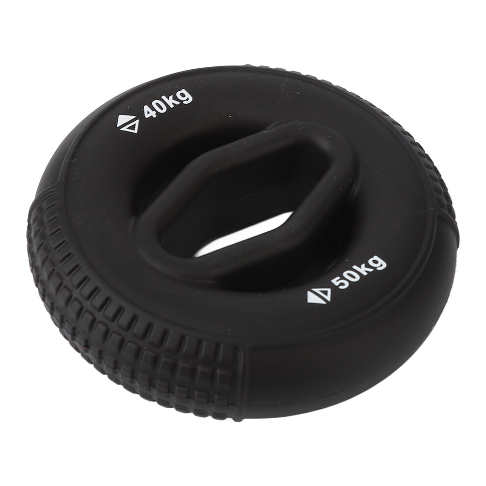 Black Hand Grip Strengthener 40-50Kg Anti Slip Silicone 461605081953