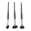 3Pcs Soft Fan Shaped Highlighter Makeup Brushes 1