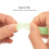 5x 1.2cm 9M Non-woven Eyelash Tape 4