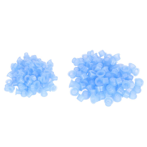 1000st Wegwerp Tinta Cups Silicone S/M 1