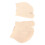 3 Paar atmungsaktive weiche Split-Zehen-Halbsocken hellbeige 5