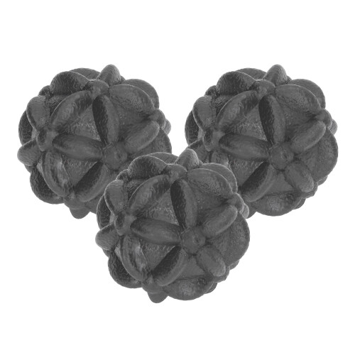 3pcs Black Deep Tissue Massage Balls 1
