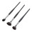3Pcs Soft Fan Shaped Highlighter Makeup Brushes 3