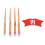 Makeup Stencil & Brush Set 3