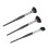 3Pcs Soft Fan Shaped Highlighter Makeup Brushes 5