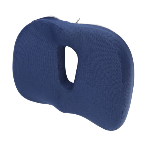 (Navy Blue) Navy Orthopedic Memory Foam Seat Cushion 2