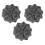 3pcs Black Deep Tissue Massage Balls 4
