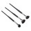 3Pcs Soft Fan Shaped Highlighter Makeup Brushes 2