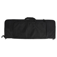 Black Double Layer Zipper Storage Bag