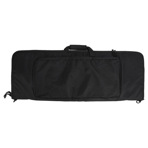 Black Double Layer Zipper Storage Bag