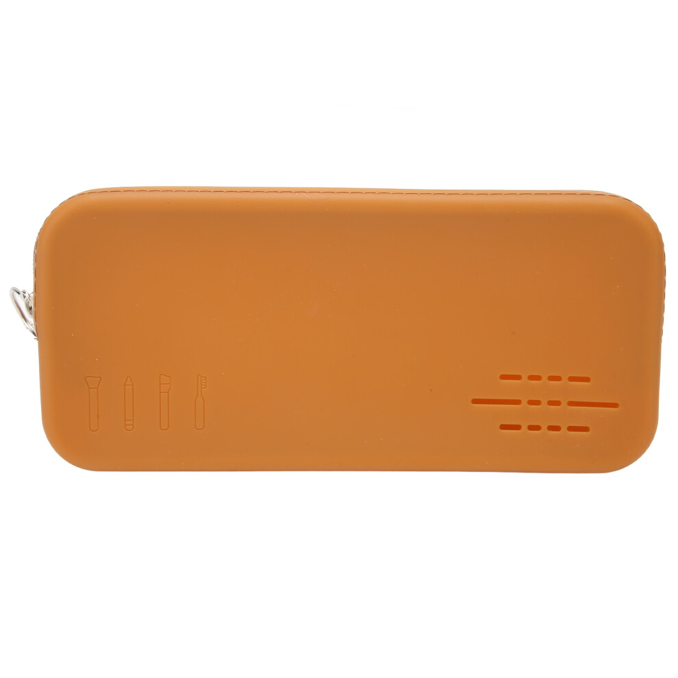 Makeup Brush Travel Case Large Capacity Silicone Pouch with Zipper