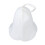 (White) Sauna Hat Felt Water Absorbent Shower Bath Cap Universal Grey 2