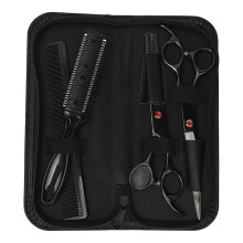 Haarschere Set gerade Ausdünnungsschere für Heim & Salon