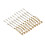 10x Kunstperlen-Haarringe Gold 5