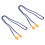 2Pcs Soft Silicone Earplugs Tree Design Noise Reduction 4