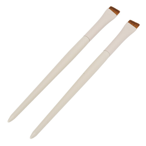 2x Schuine Wimperkwast Ultra Dun Make-up 2