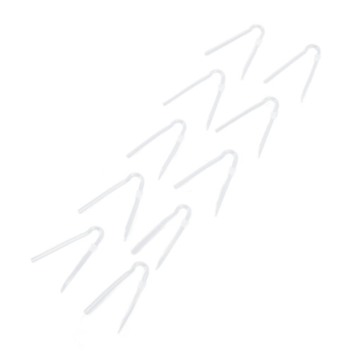 10 Stk. Typ R BTE Ohrmodelle Ersatz R-Form 3,6x2mm 2