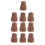 10Pcs 19mm Rubber Slip-Proof Crutch Tips Set 1