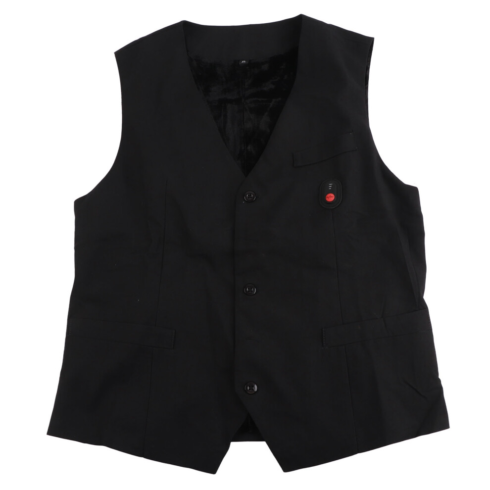(Xl) Electric Heated Vest V Neck 3 Temp Gear Thermal Waistcoat Xxxl 461605087979