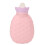 (Pink) Borraccia Acqua Calda Silicone 200ml Rosa 1