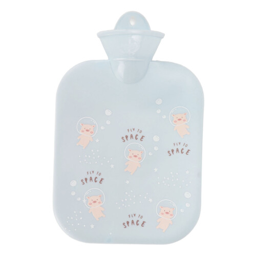 (Blue) 1300ML Heißwasserflasche niedlich Explosionssicher