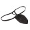 (L) Herren String-Unterwäsche Baumwolle Schwarz Sport 5