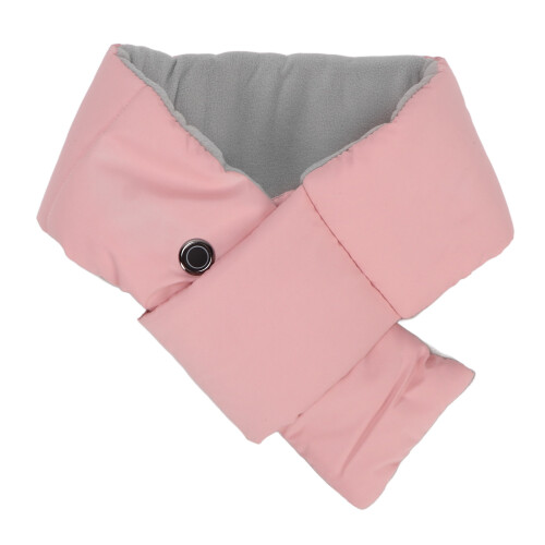 (Pink) Sciarpa termica collo USB 3 livelli lavabile rosa