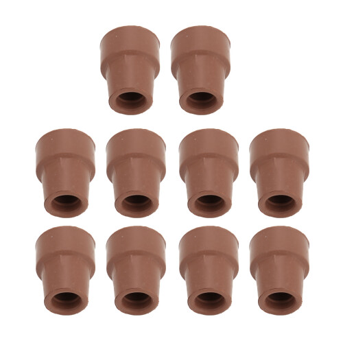 10Pcs 19mm Rubber Slip-Proof Crutch Tips Set 1