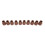 10Pcs 19mm Rubber Slip-Proof Crutch Tips Set 4