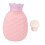 (Pink) Borraccia Acqua Calda Silicone 200ml Rosa 4