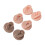 3 Paar Silicone Oormodel Acryl Steun Piercing 2