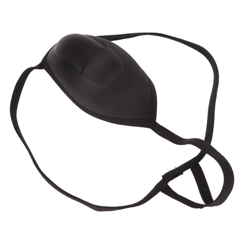 (L) Herren String-Unterwäsche Baumwolle Schwarz Sport 1