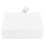 (White) Opvouwbare Herbruikbare Cadeaubox met Lint Wit 4