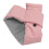 (Pink) Sciarpa termica collo USB 3 livelli lavabile rosa 3