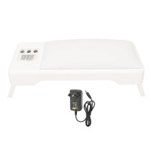 (White) Folding Portable UV LED Nail Lamp with Hand Pillow