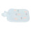 (Blue) 1300ML Heißwasserflasche niedlich Explosionssicher 3