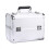 (Silver) Portable Large Multilayer Makeup Case - Black 1