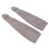 (Gray) Überknielange Flauschsocken Winter dick, Plüsch, Beinwärmer, grau 2