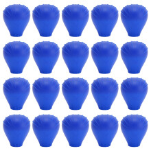 20 stuks Silicone Beschermhoesjes voor Make-upborstels