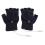 (Dark Blue) USB-Heizhandschuhe halbfingerlos gestrickt Winter Dunkelblau 2