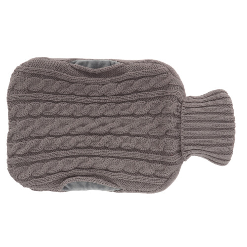 (Gray) Borraccia Gomma Antiperdita Portatile Grigia 1
