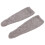 (Gray) Überknielange Flauschsocken Winter dick, Plüsch, Beinwärmer, grau 5