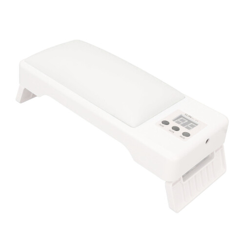 (White) Folding Portable UV LED Nail Lamp with Hand Pillow 2