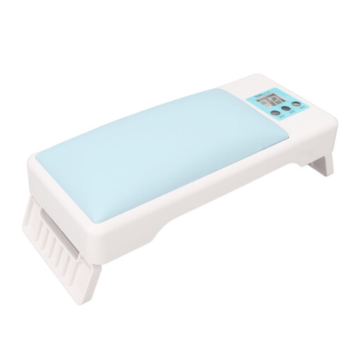 (Blue) Folding Portable UV LED Nail Lamp with Hand Pillow 1