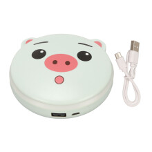 (Blue Pig) 5-in-1 Handwärmer USB wiederaufladbar LED Powerbank
