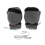 (Grey) USB-Heizhandschuhe beidseitig heizen fingerlos pink 1