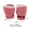 (Pink) USB-Heizhandschuhe beidseitig heizen fingerlos pink 1
