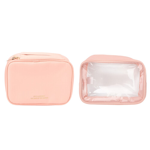 2 Stks Waterdichte Make-up Opbergzakken