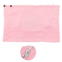 (Pink) USB Verwarmde Sjaal 3 standen timing zacht warm