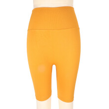 (M) Dame Butt Lift Yoga Shorts Buikcontrole Oranje